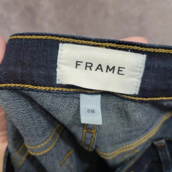 Frame Le Skinny de Jeanne in Wellington Wash Size 28 - Picture 10 of 14